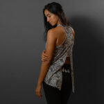 Open Back Tank Top _Allover Gray_1