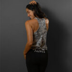 Open Back Tank Top _Allover Gray_1