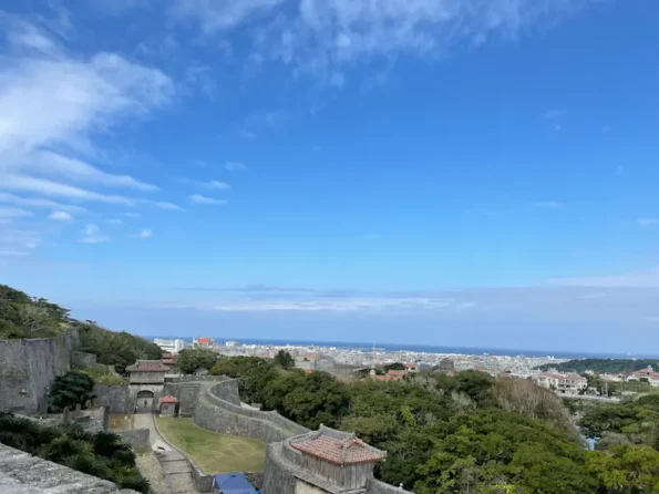 首里城からの景色