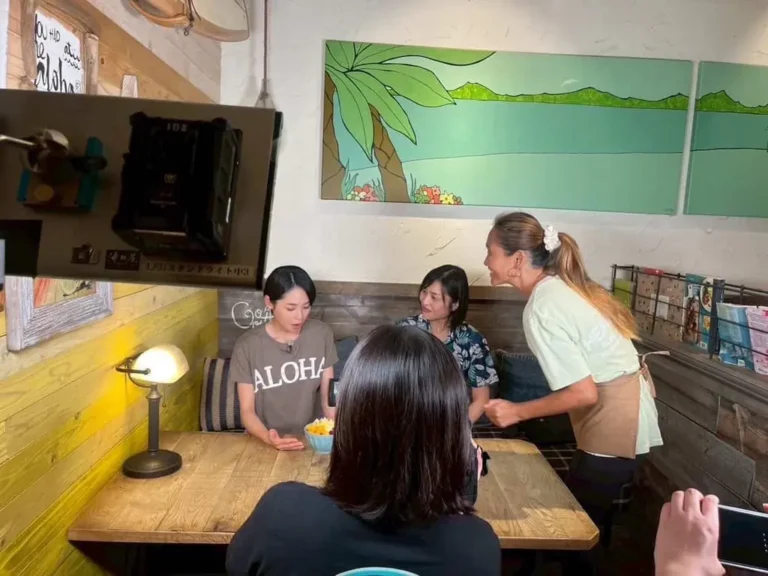 『教えて！ツアーの達人』ハワイロケの様子