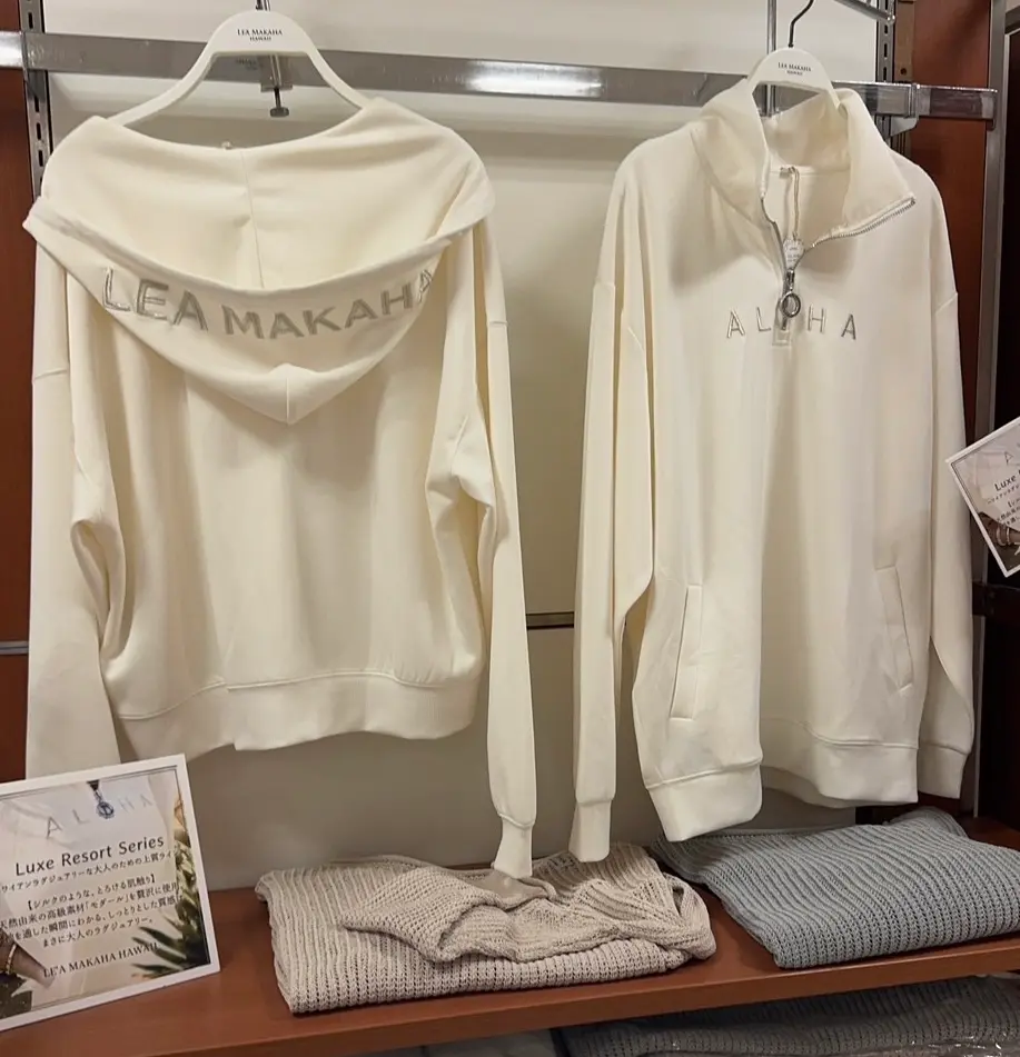 ハワイフェアで先行販売されたフーディー・プルオーバー