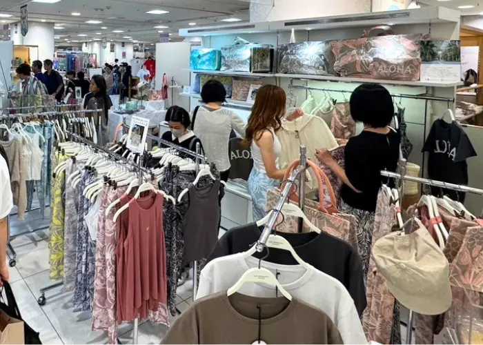 レアマカハ、名古屋でのハワイフェア2026出店の様子。